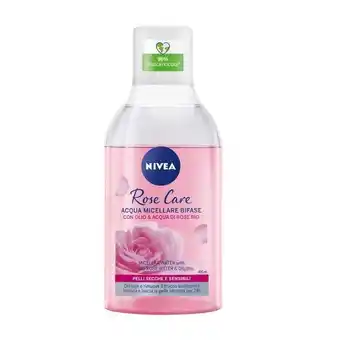 Nivea visage acqua micellare con acqua di rose&oil bio 400ml