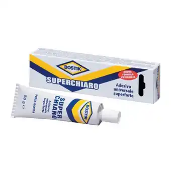 Adesivo superchiaro bostik 50 g