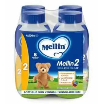 Paniate Latte di proseguimento 2 liquido 4 x 500ml offerta