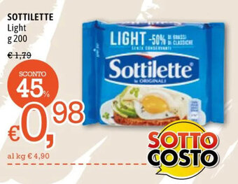 Light Sottilette 200 g