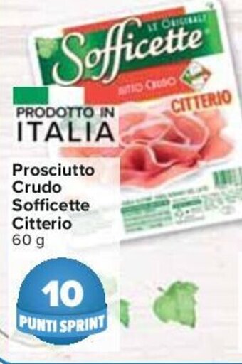 Carrefour Citterio Prosciutto Crudo Sofficette 60 g offerta