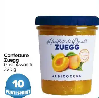 Carrefour Zuegg Confetture 320 g offerta