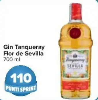 Carrefour Gin Tanqueray Flor de Sevilla 700 ml offerta