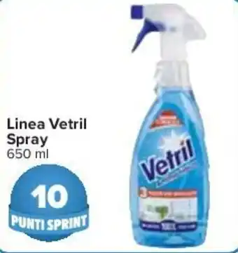 Carrefour Vetril Spray Linea 650 ml offerta