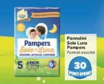 Carrefour Pampers Pannolini Sole e Luna offerta