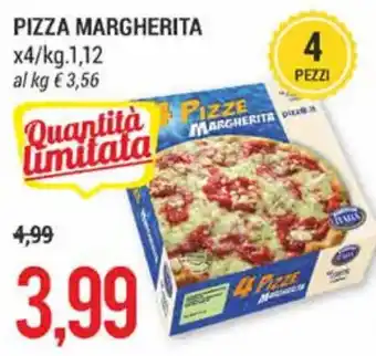 Hardis Pizza Margherita x4/1,12 kg offerta