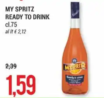 Hardis My Spritz Ready to Drink 75 cl offerta