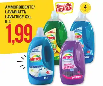 Mitiko Ammorbidente/Lavapiatti/Lavatrice XXL 4 lt.