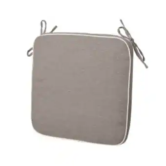 Cuscino per sedia color nocciola