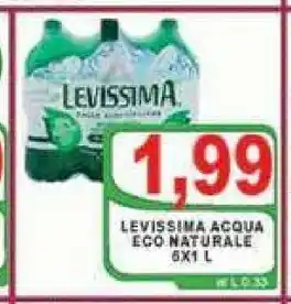 Gros Levissima Acqua 5 x 1 L offerta