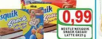Gros Nestlè Snack 6 x 025g offerta
