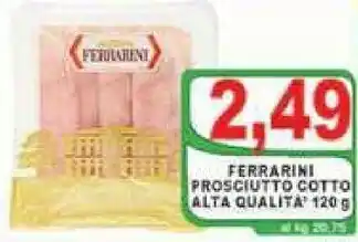 Ferrarini Prosciutto cotto 120g