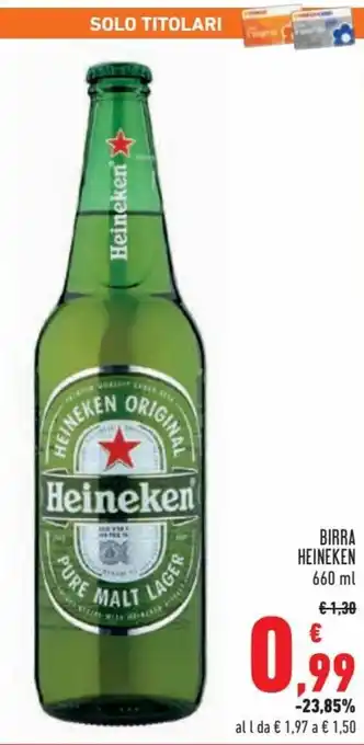 Conad Superstore Heineken Birra 660 ml offerta