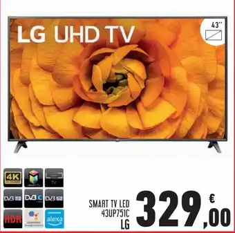 Conad Superstore LG Smart Tv Led 43UP751C offerta