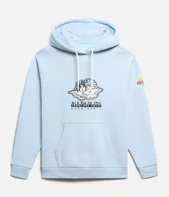 Napapijri Felpa con cappuccio fiorucci offerta