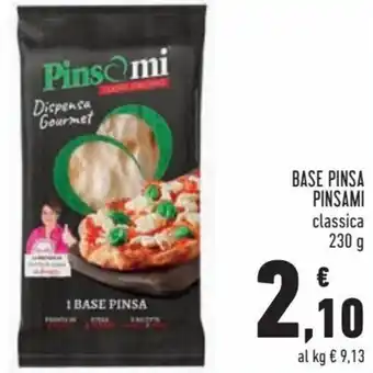 Conad Superstore Pinsami Base Pinsa 230 g offerta