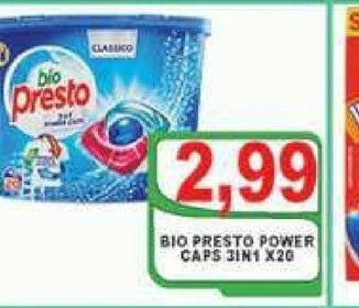 Gros Presto Detersivo lavatrice offerta