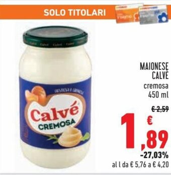 Calvé Maionese 450 ml