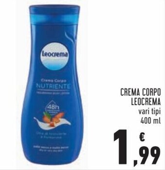 Conad Superstore Leocrema Crema Corpo 400 ml offerta