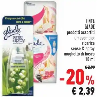 Conad Superstore Glade Linea 18 ml offerta