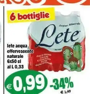 Lete Acqua 6x50cl