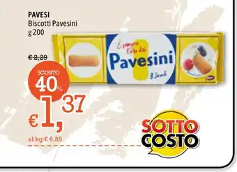 Famila Market Pavesi Biscotti Pavesini g 200 offerta