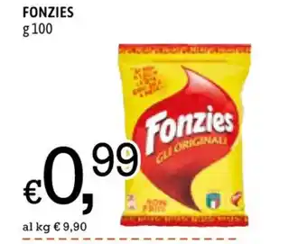 Famila Market Fonzies 100g offerta