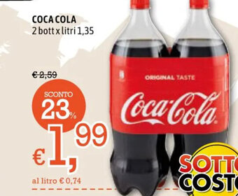 Famila Market Coca Cola 2 Bott x Litri 1,35 offerta