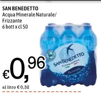 Famila Market San Benedetto Acqua Minerale Naturale / Frizzante 6 Bott x cl 50 offerta