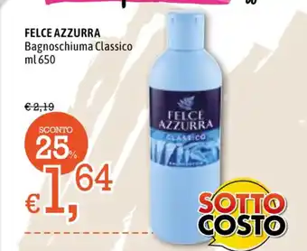 Felce Azzura Bagnoschiuma Classico ml 650