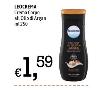 Leocrema Crema Corpo All'Olio Di Argan ml250