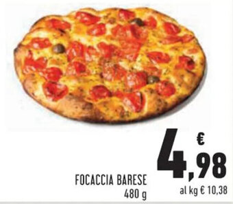 Conad Focaccia Barese 480 g offerta