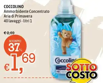 Famila Market Coccolino Ammorbidente Concentrato Aria Di Primavera 40 Lavaggi-Litri 1 offerta