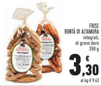 Conad Frise Bontà di Altamura 350 g offerta