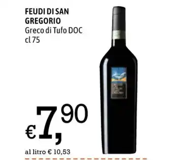 Famila Market Feudi di San Gregorio Greco Di Tufo DOC cl75 offerta