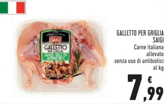 Conad Saigi Galletto per Griglia offerta