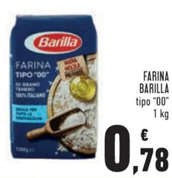 Conad Barilla Farina tipo "00" 1 kg offerta