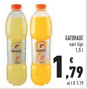 Conad Gatorade 1,5 l offerta