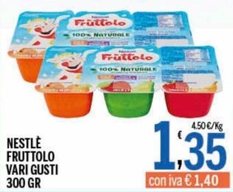 Nestlé Frùttolo vari gusti 300 gr