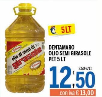 Dentamaro Olio semi girasole pet 5 lt