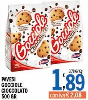 Pavesi Gocciole Cioccolato 500 gr