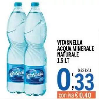 Vita Snella Acqua Minerale Naturale 1,5 lt