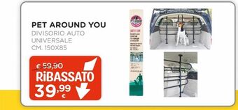 Arcaplanet Pet around you divisorio auto universale cm. 150x85 offerta