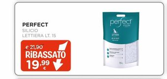 Arcaplanet Perfect silicio lettiera lt 15 offerta