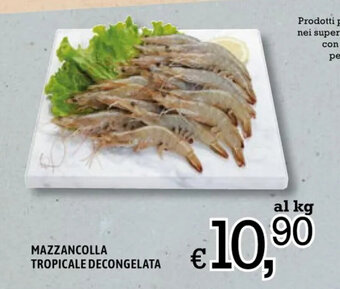 Famila Market Mazzancolla Tropicale Decongelata offerta