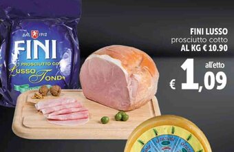 Deco Supermercati Fini Lusso prosciutto cotto offerta