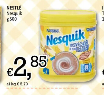 Famila Market Nestlé Nesquik g 500 offerta