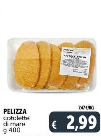 Deco Supermercati Pelizza cotolette di mare 400 g offerta