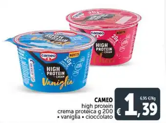 Deco Supermercati Cameo high protein crema proteica 200 g offerta
