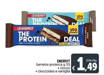 Enervit barretta proteica 55 g